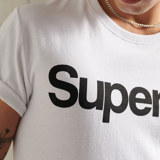 Superdry Ανδρική κοντομάνικη μπλούζα Core Logo T-Shirt